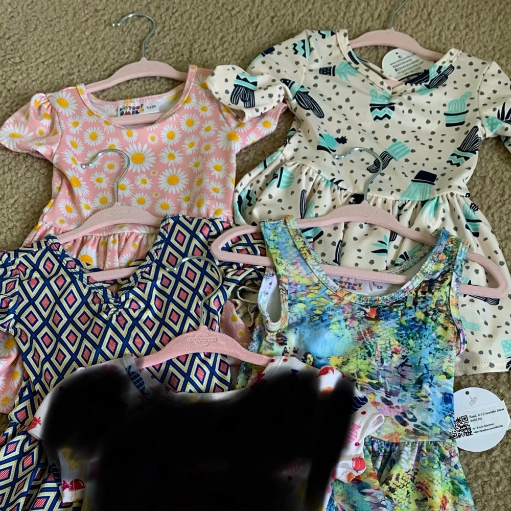 DotDotSmile dresses size 6-12months